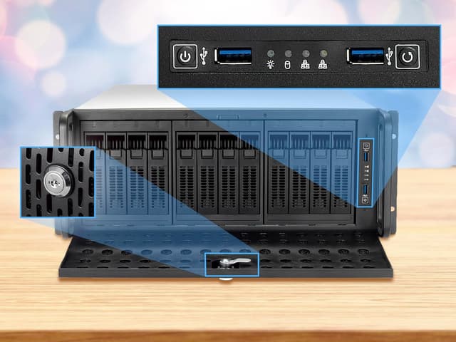 Thumbnail 4 de Rosewill RSV-L4412U 12-Bay 4U Rackmount Server