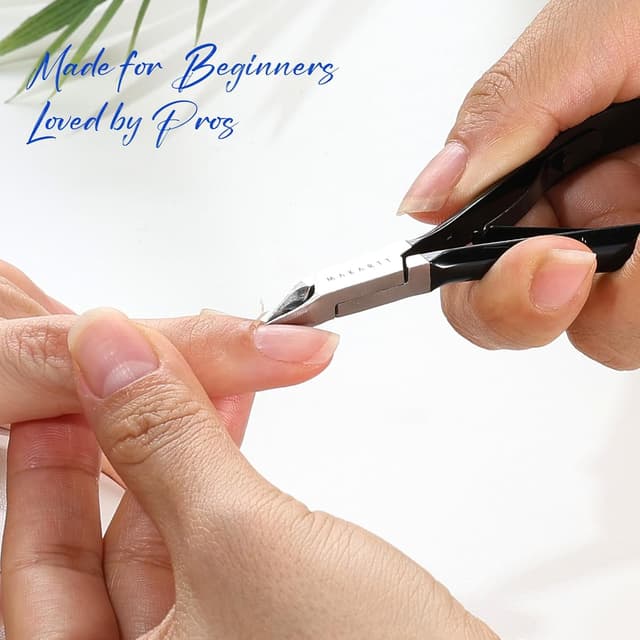 Thumbnail 6 de Makartt pince à cuticules de précision : coupe-cuticules à mâchoires complètes