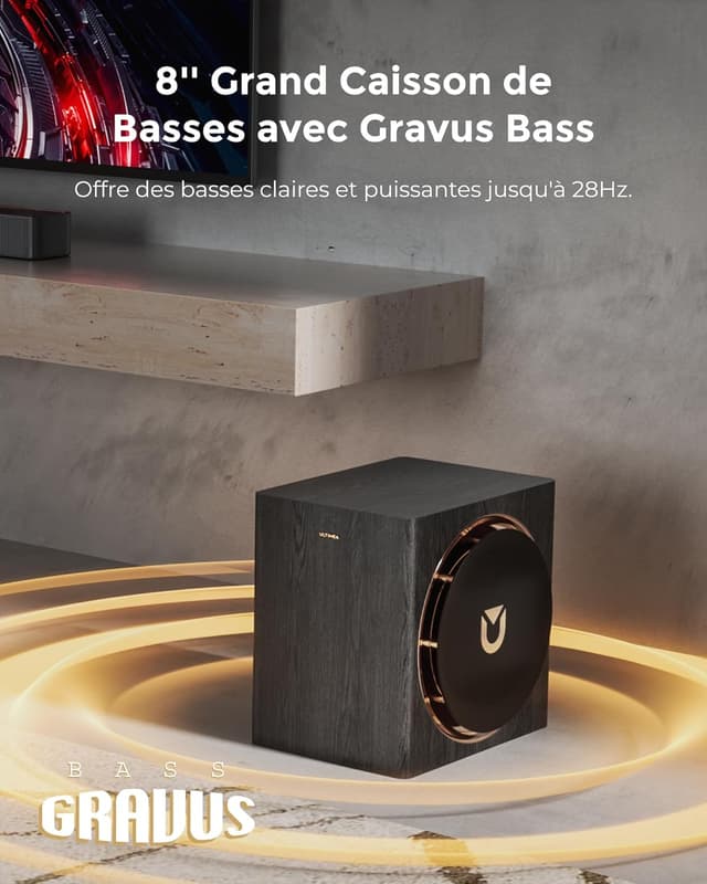 Detalle 1 de ULTIMEA Skywave X60 barre de son 840 W