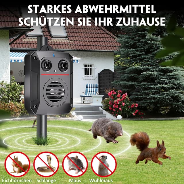 Thumbnail 1 de ADOGO Marderschutzvorrichtung Ultraschall