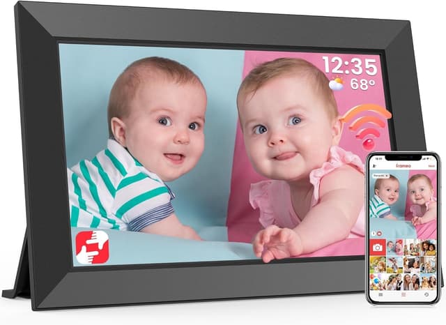 Imagen de BIGASUO Frameo 10.1-inch digital photo frame en OfertitasTOP