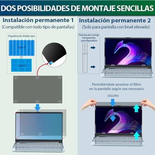 Thumbnail 6 de STARY Filtro de Privacidad 16" 16:10 📱 Compatible con HP/Dell/Acer