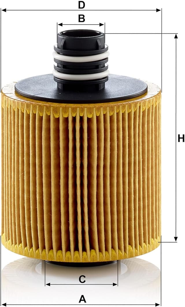 Thumbnail 2 de Mann Filter HU 8006 z filtro olio