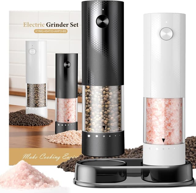 Imagen de Electric Salt and Pepper Grinder Set 100ml en OfertitasTOP