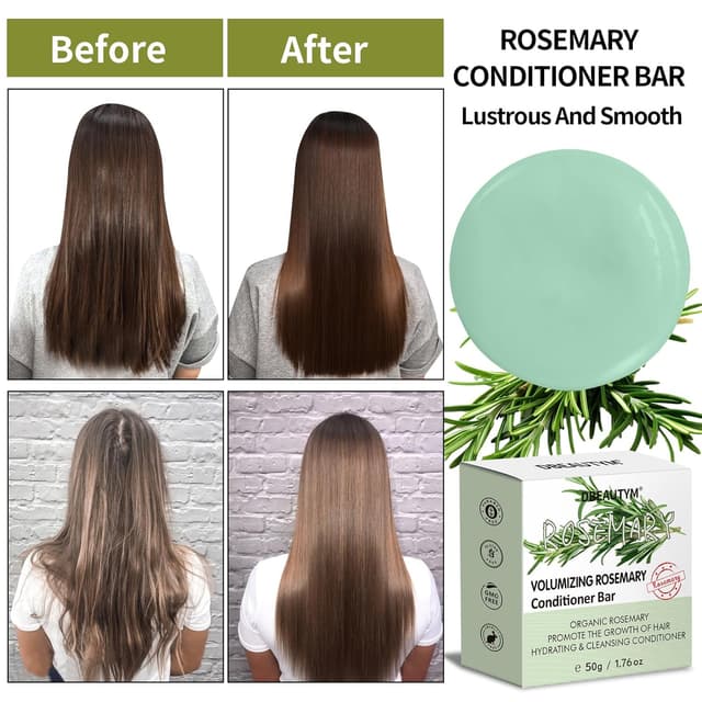 Detalle 2 de DBEAUTYM Rosemary Shampoo Bar 2 Pack