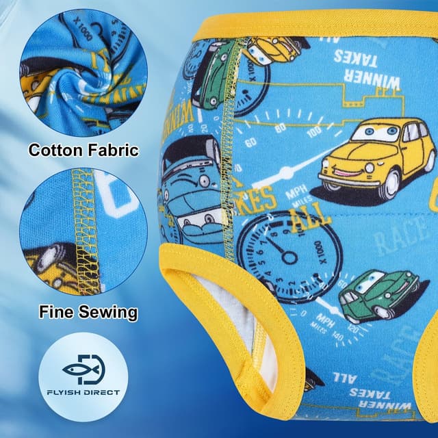 Detalle 2 de FLYISH DIRECT potty training pants 6 pack