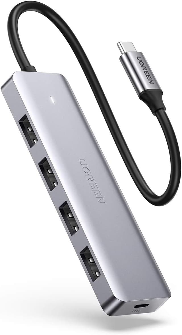 Detalle de UGREEN USB C Hub 4x USB 3.0