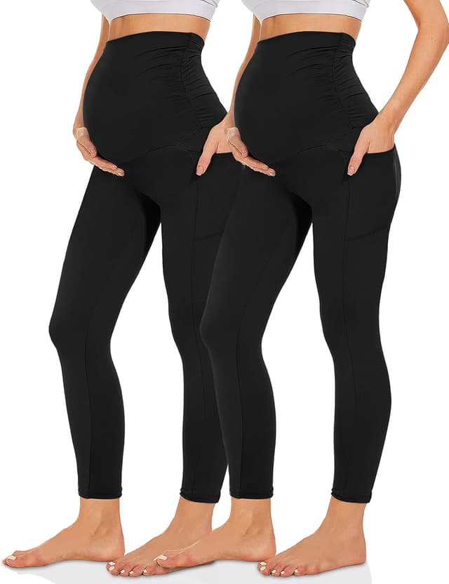 Imagen de Missluck Umstandsleggings 2er Pack Blickdicht Mammy en OfertitasTOP