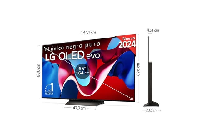 Detalle de LG OLED65C44LA 65 pulgadas OLED evo 4K