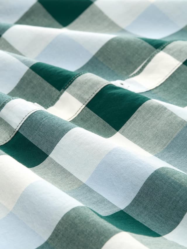 Detalle 2 de TOM TAILOR 1046101 camicia uomo a maniche corte: comoda e con vestibilità ottimale