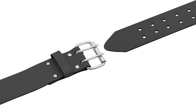 Detalle de Connex COX951030 Ceinture en cuir 1250 x 60 mm (noir)