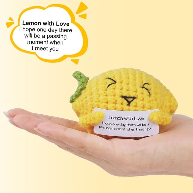 Detalle 1 de Poupée mini citron positive pour garçons