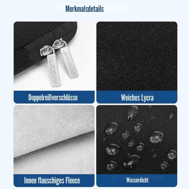 Thumbnail 4 de MOSISO Laptop Hülle 13 Zoll MacBook Air