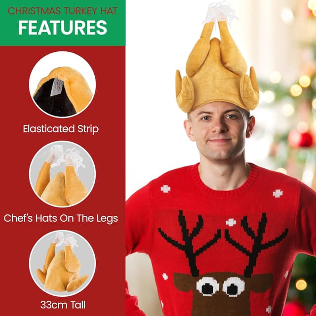 Thumbnail 5 de Novelty Christmas Hats Pack 6-piece