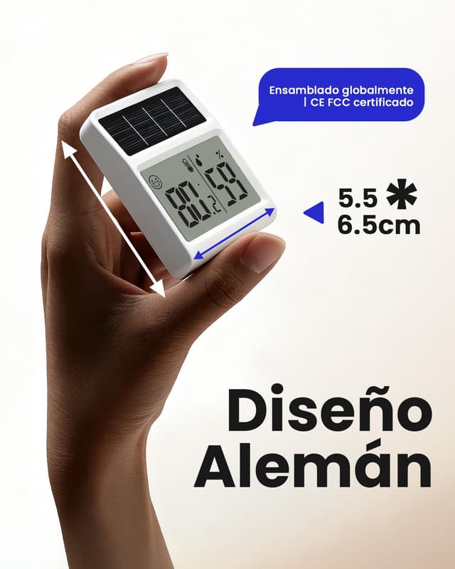 Thumbnail 4 de Termometro Digital Casa Solar 55x65mm