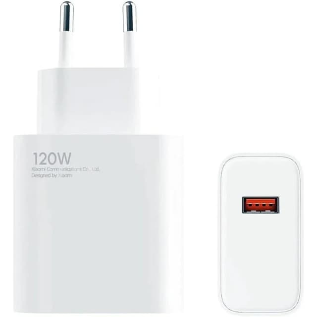 Detalle 2 de Xiaomi 120W Charging Combo Cargador USB-A blanco