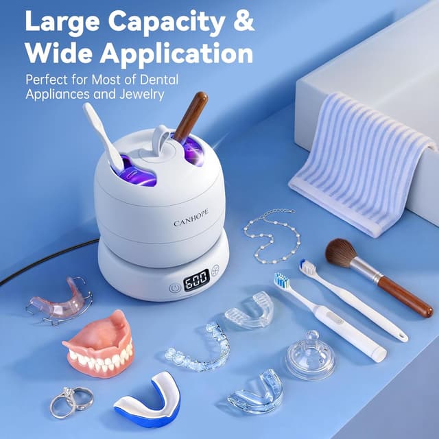 Thumbnail 5 de CANHOPE Ultrasonic Retainer Cleaner 42kHz 🦷