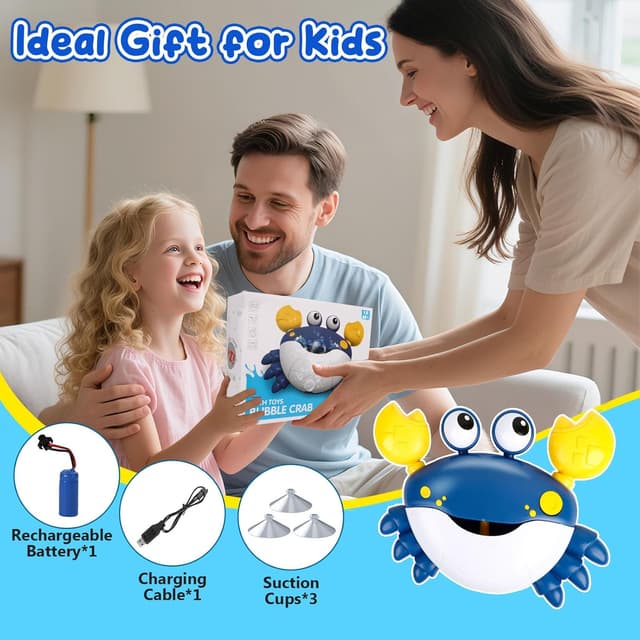 Detalle de JoiTale Baby Bath Bubble Machine 12 songs