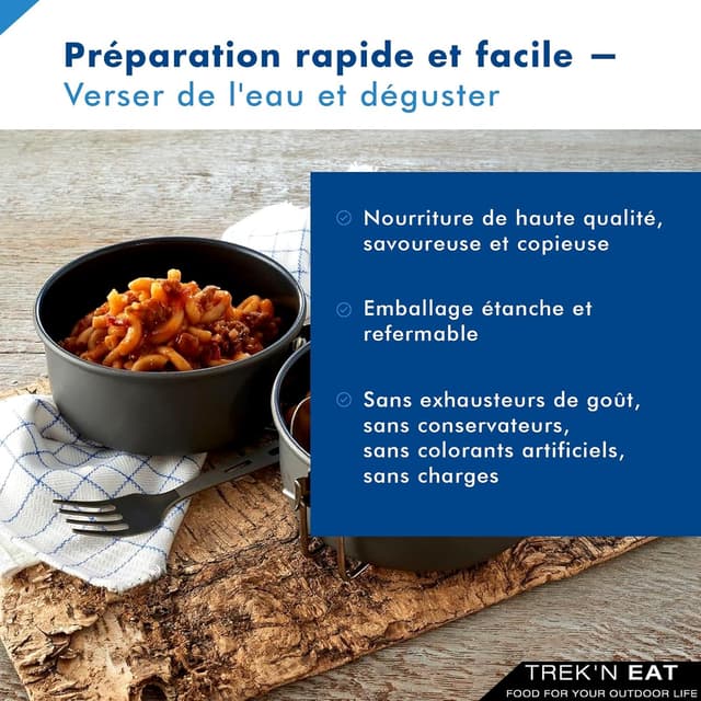 Thumbnail 3 de TREK'N EAT Bœuf hongrois et pâtes lyophilisées