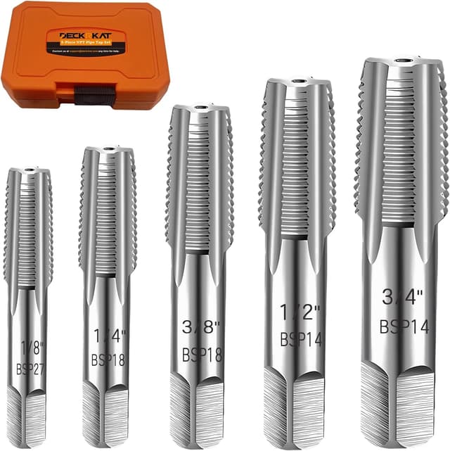 Imagen de 5-Piece BSP Pipe Tap Set en OfertitasTOP