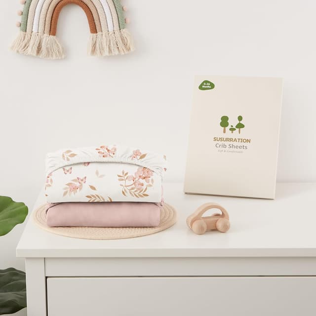 Thumbnail 6 de Next to Me cot sheets 140x70cm, 2 pack