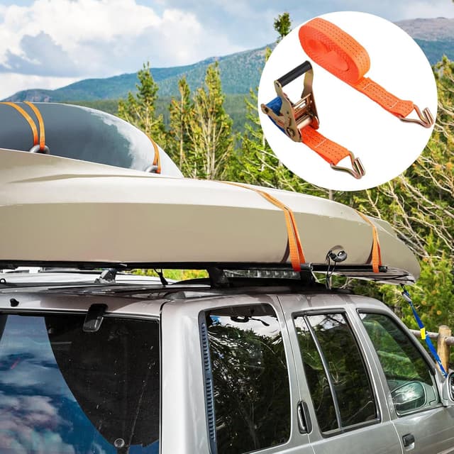 Thumbnail 4 de 4 Stück Spanngurte 2000 kg 3 m EN 12195-2