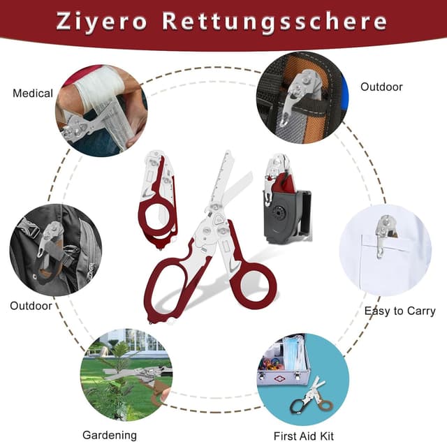 Thumbnail 3 de Alicates Multifunción Ziyero para emergencias