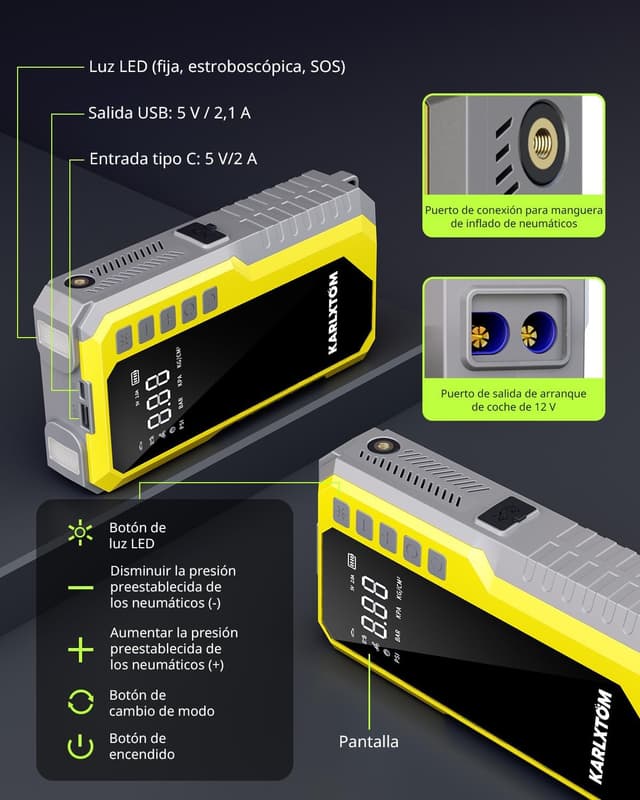 Thumbnail 6 de Karlxtom Arrancador 4500A coche