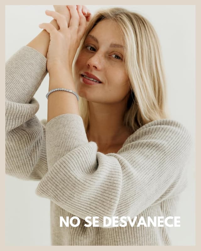 Detalle de GD GOOD.designs Pulsera de perlas plata 925 4 mm