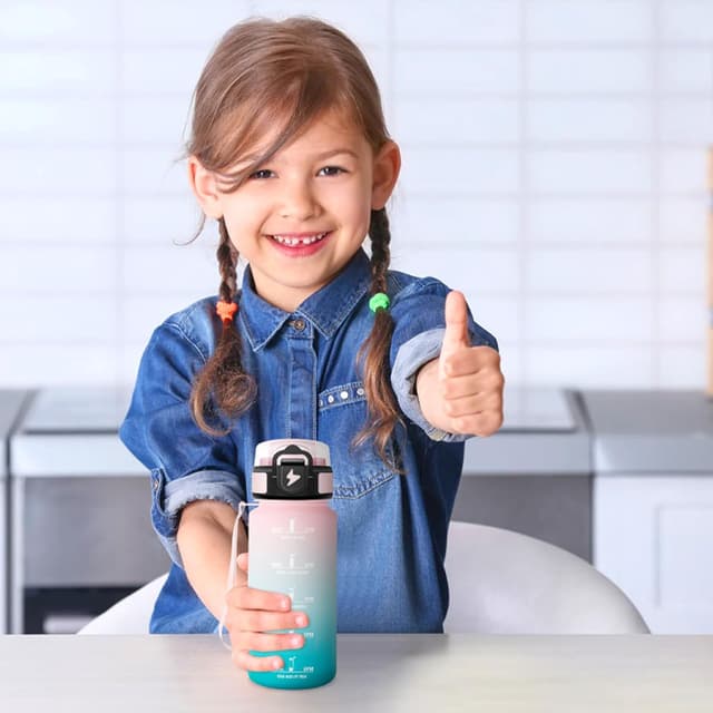 Detalle de Borraccia 500 ml Mulbijeo con cannuccia