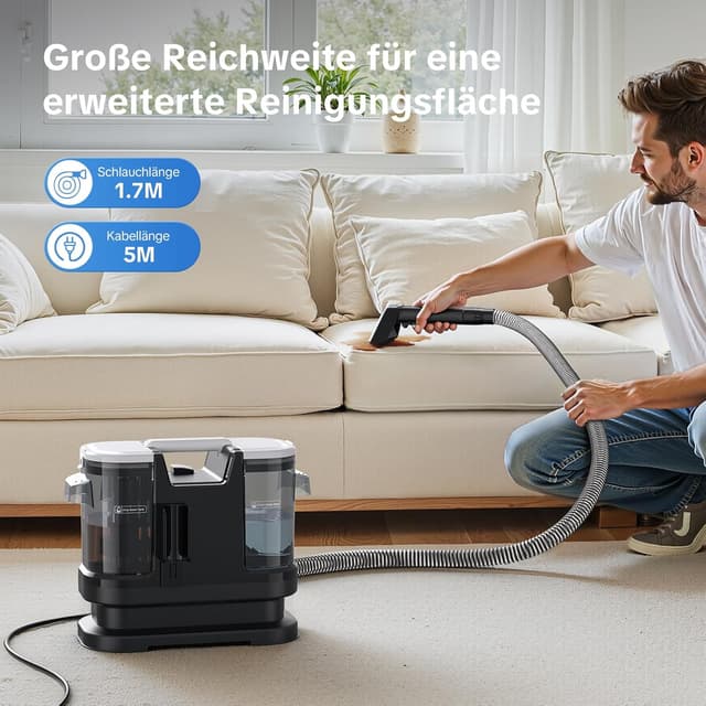 Detalle 2 de Welsauber Polsterreiniger Gerät Nasssauger