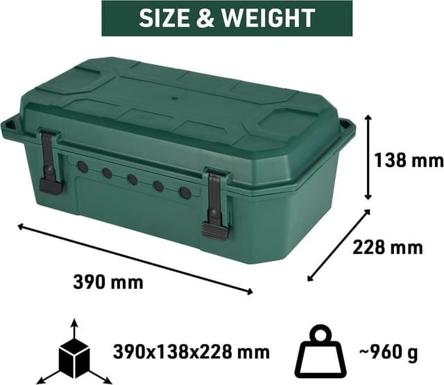 Thumbnail 2 de Electraline 300180 Boîte de Protection étanche extérieure Vert