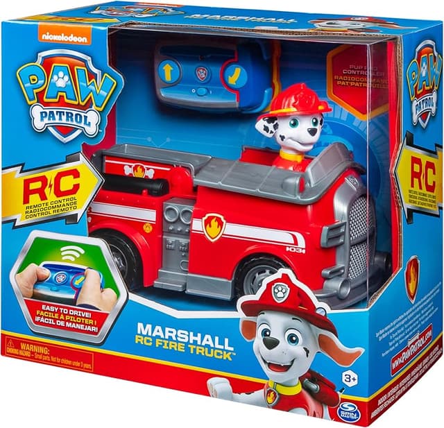 Detalle 2 de Patrulla Canina - Coche Teledirigido Marshall 🚗 - Diversión Sin Límites