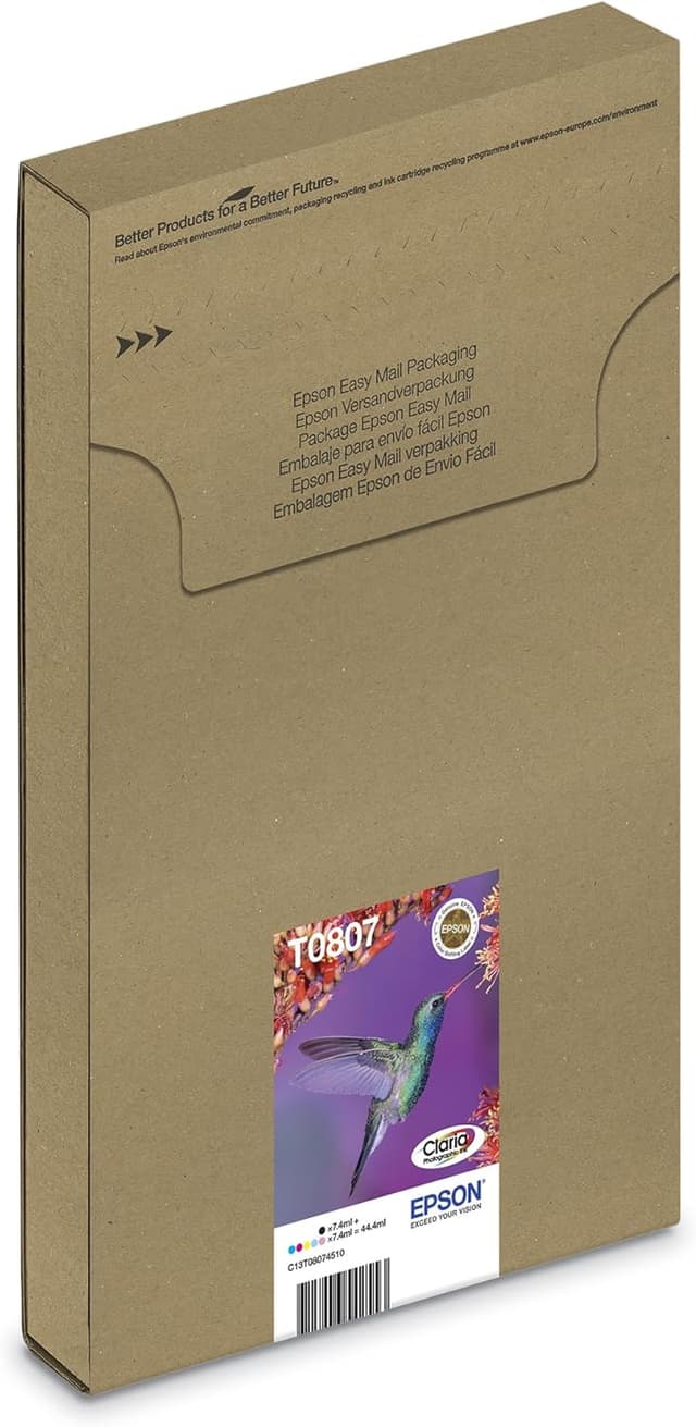 Imagen de Epson T0807 Hummingbird Cartouches Claria Photo HD en OfertitasTOP
