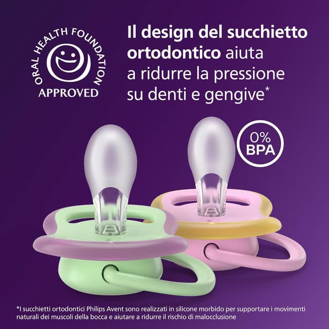 Detalle 1 de Philips Avent Ultra Start Ciuccio 6-18 mesi
