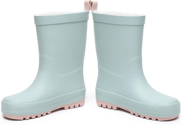 Detalle 2 de RAINANGEL Toddler Rain Boots with Easy-On Handles - Waterproof Kids Wellies for Girls & Boys (Unisex)