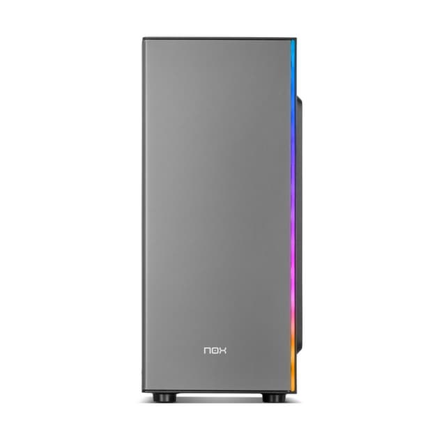 Detalle de Nox Infinity Omega ARGB USB 3.0 con ventana