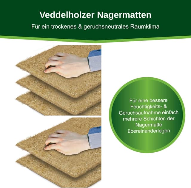 Thumbnail 5 de Veddelholzer Hanfmatten 100×50 cm 🐰