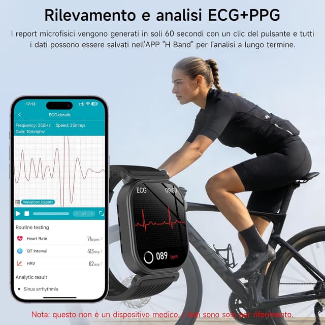 Detalle 2 de YUPENG 2026 smartwatch ECG 1,88 pollici