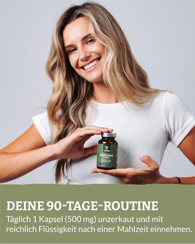 Thumbnail 4 de Heldengrün Oregano Öl Kapseln 100 mg Carvacrol