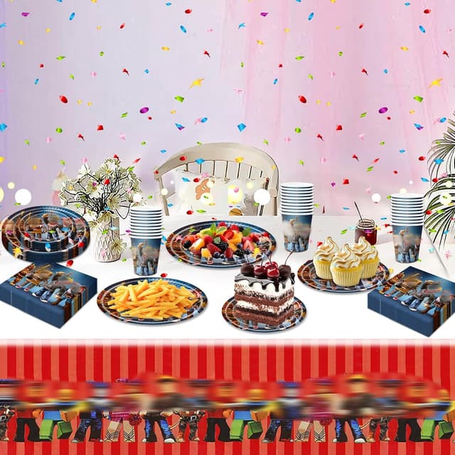 Thumbnail 2 de 81 Pcs Party Tableware Set