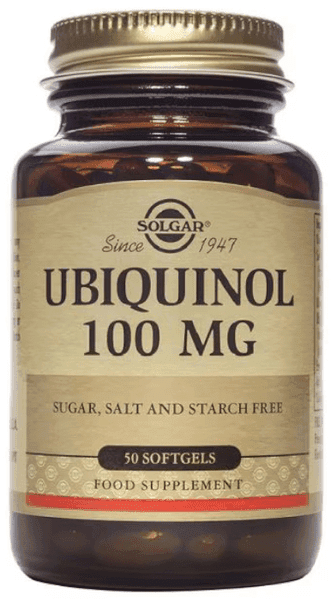Imagen de Solgar Ubiquinol 100 mg - 50 Cápsulas Blandas en OfertitasTOP
