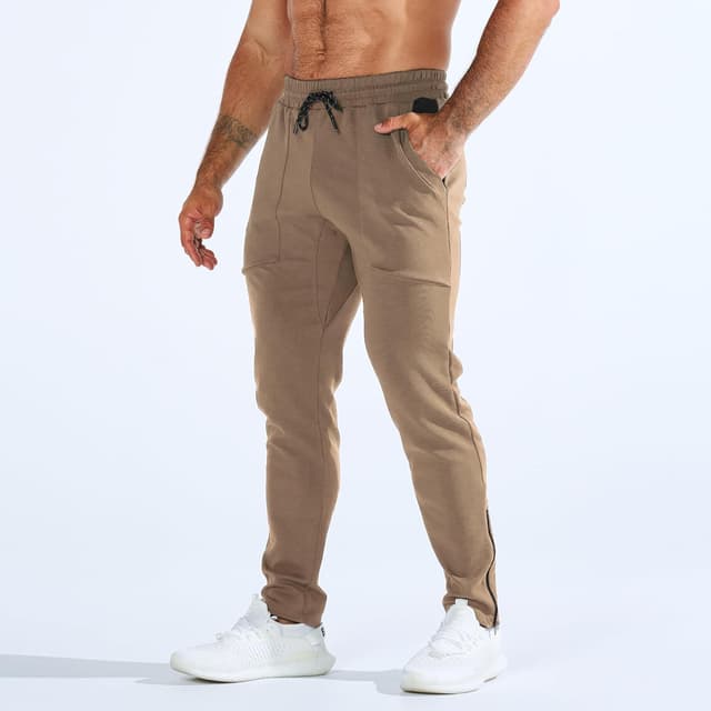 Thumbnail 6 de BROKIG Mens Zero Armor Gym Jogger Bottoms with ankle zips and integrated mesh pockets