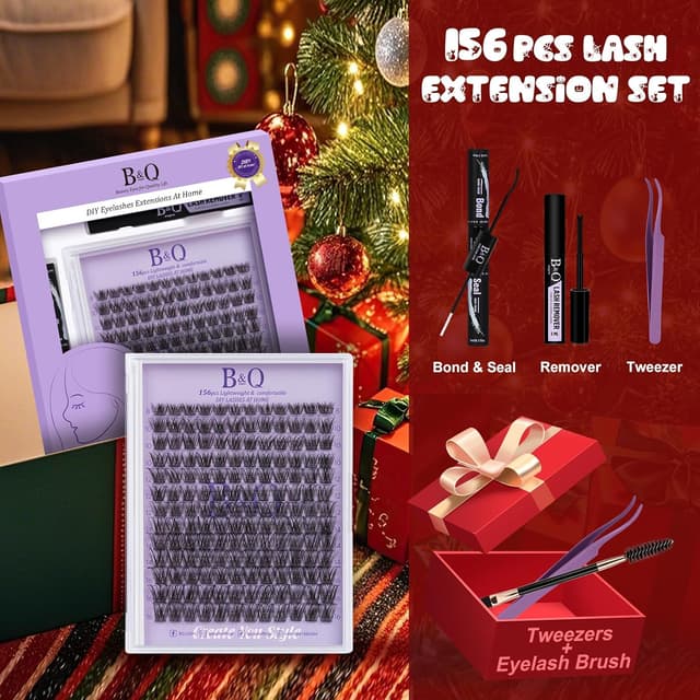 Detalle 2 de B&Qaugen Lash-Extension Set B15, 156 Stück