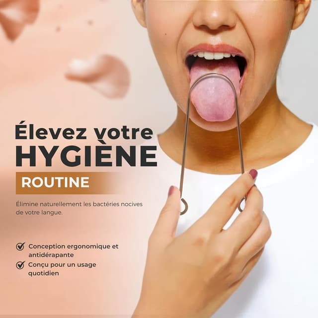 Detalle de Cuivre HOKIN gratte-langue 100% cuivre