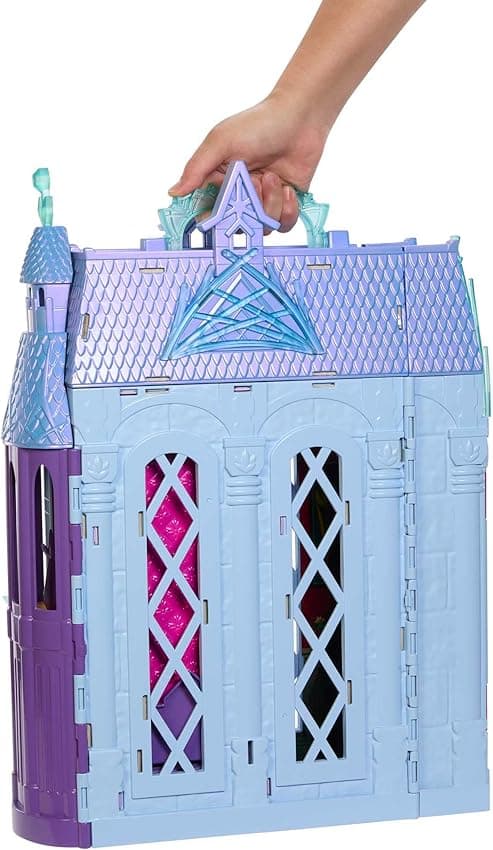 Detalle 2 de Mattel Disney Frozen Castillo de Arendelle con Elsa 🏰