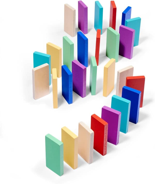 Thumbnail 3 de Eichhorn EH Games Domino Rally jeu de dominos 🎲