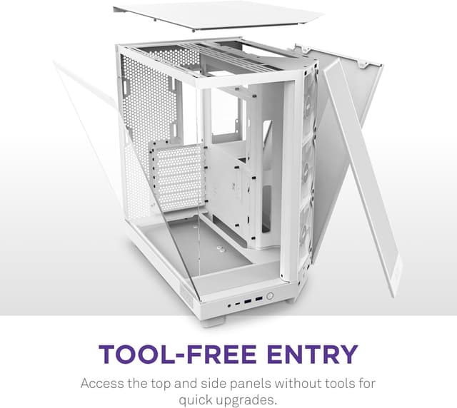 Thumbnail 6 de NZXT H6 Flow RGB Gehäuse Mid-Tower