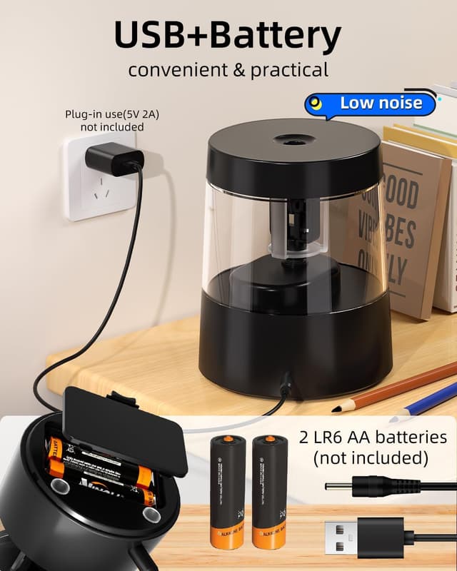 Thumbnail 3 de ZMOL Electric Pencil Sharpener 6-8mm