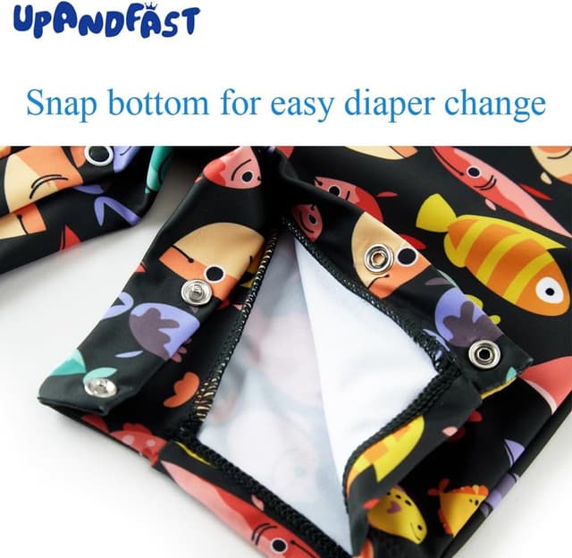 Thumbnail 4 de upandfast Zipper Swimwear with Sun Protection